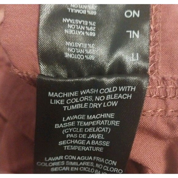 Kuhl Women's Roll Up Cargo Pants Sz 12 Rust Snap Pockets Gorpcore Hiking Camping - Picture 14 of 15